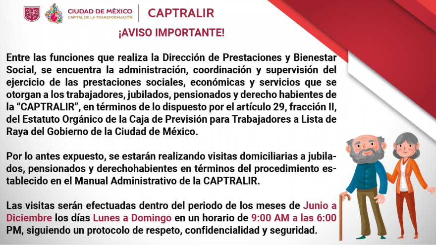 ¡AVISO IMPORTANTE!